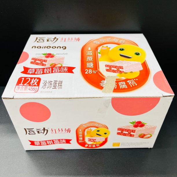 唇动蛋糕38g/12枚 保质期至26年1月-2月