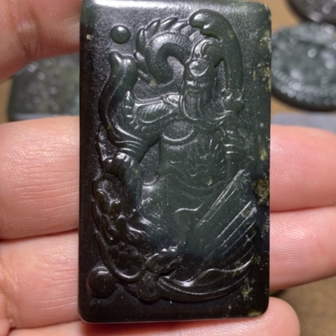 和田玉挂件未镶嵌