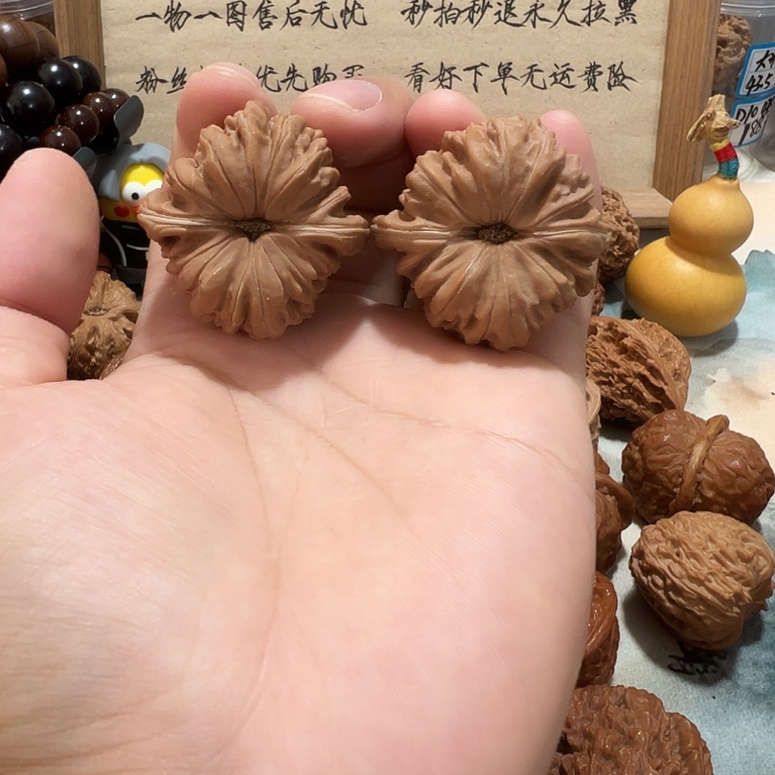 5号文玩核桃尺40尺拱桥楼