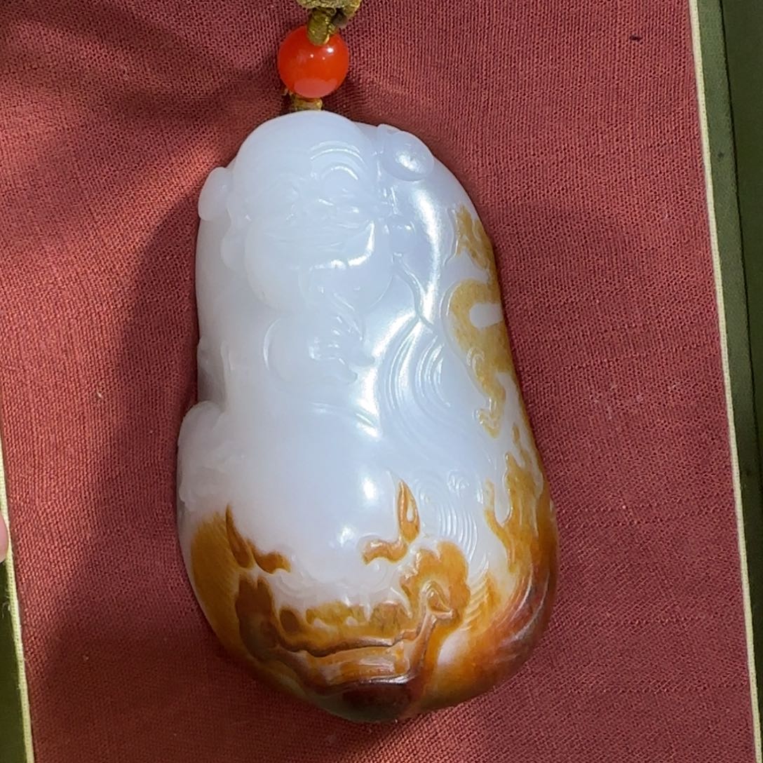 和田玉挂件未镶嵌