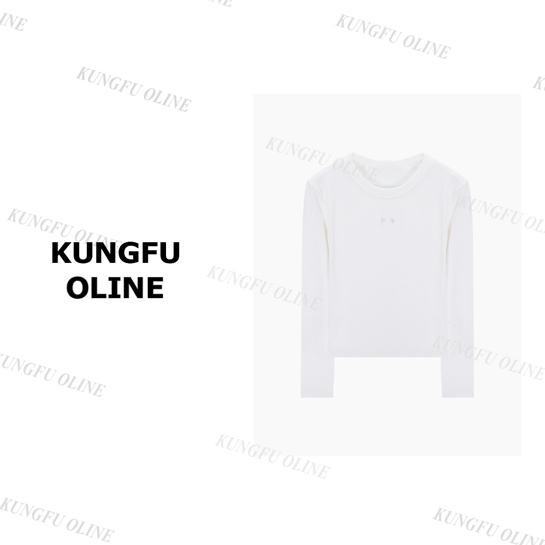 【YY】【细闪十字花】CT45-46秋季流光风羊毛流行印花T恤正肩