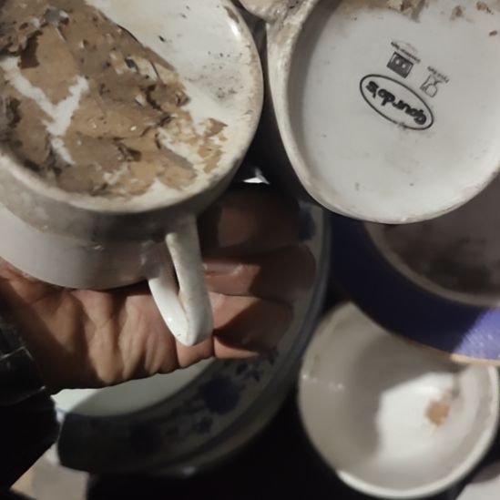 瓷发两个，咖啡杯，国营四厂库存
