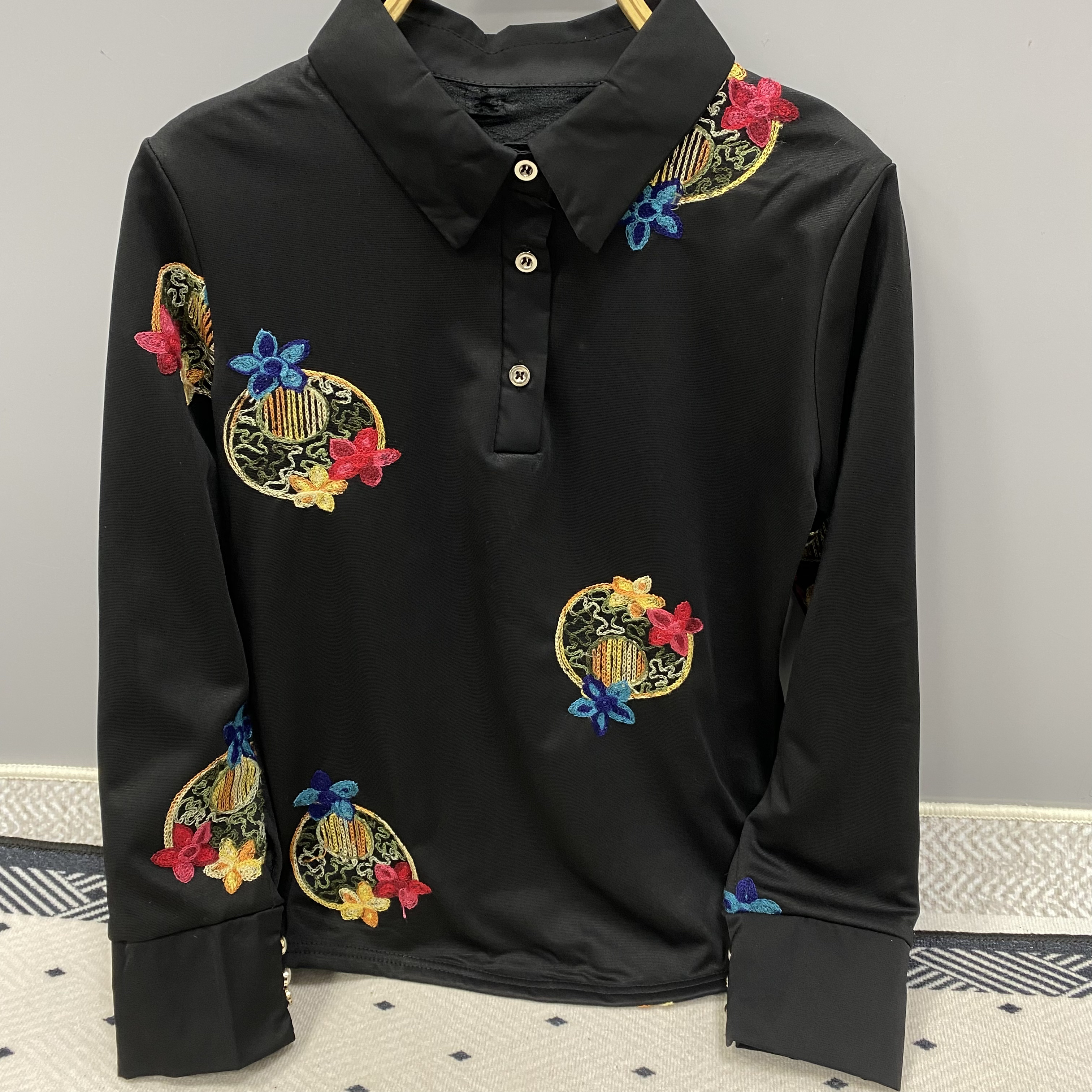 1613-1#新款女装加绒上衣