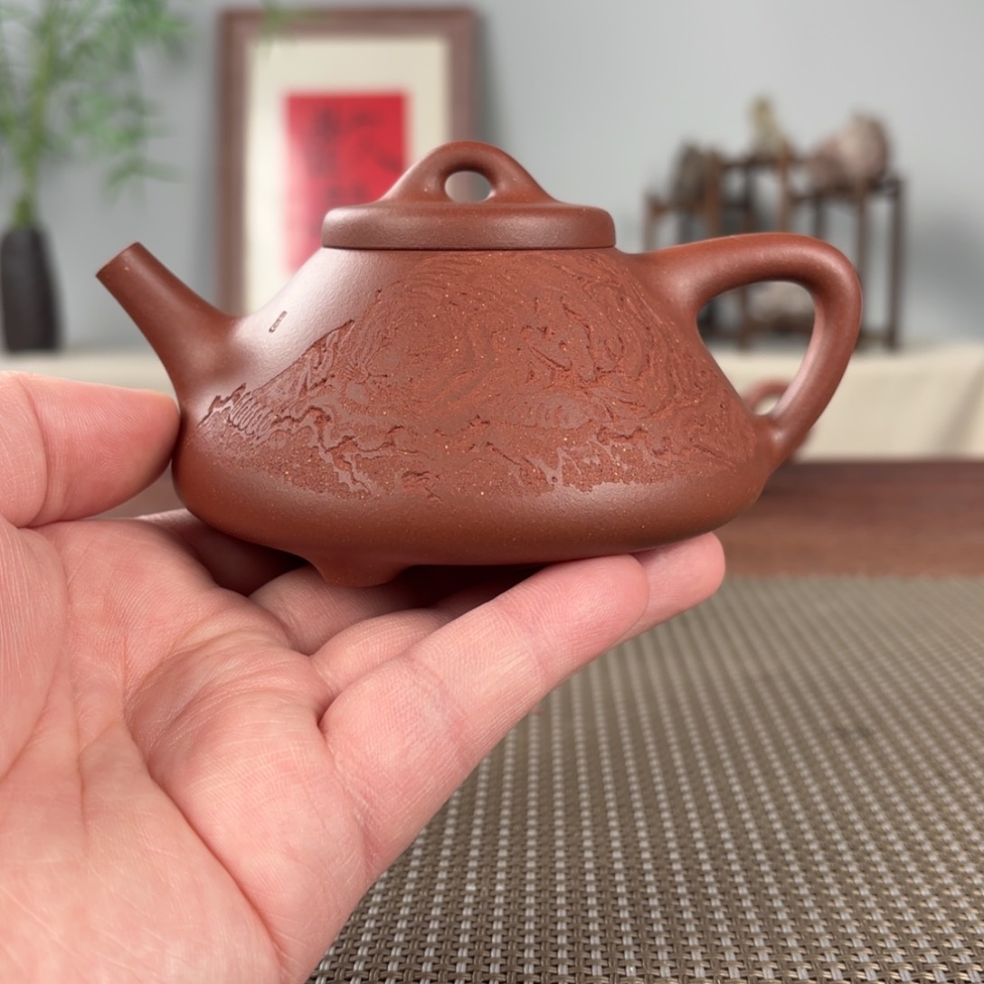 紫砂茶壶黄龙山原矿紫砂壶230