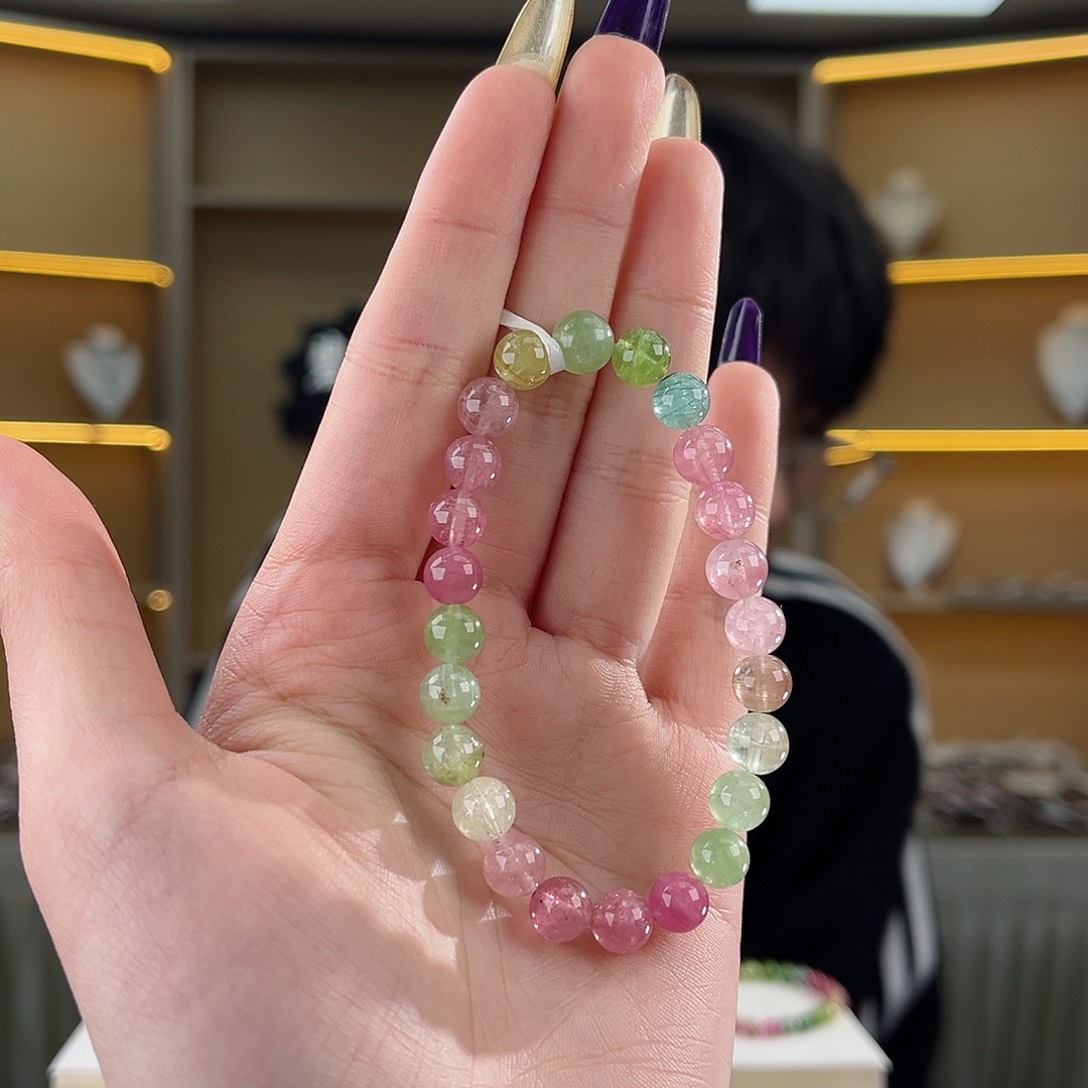 碧玺碧玺7mm（多样性发一件未镶嵌