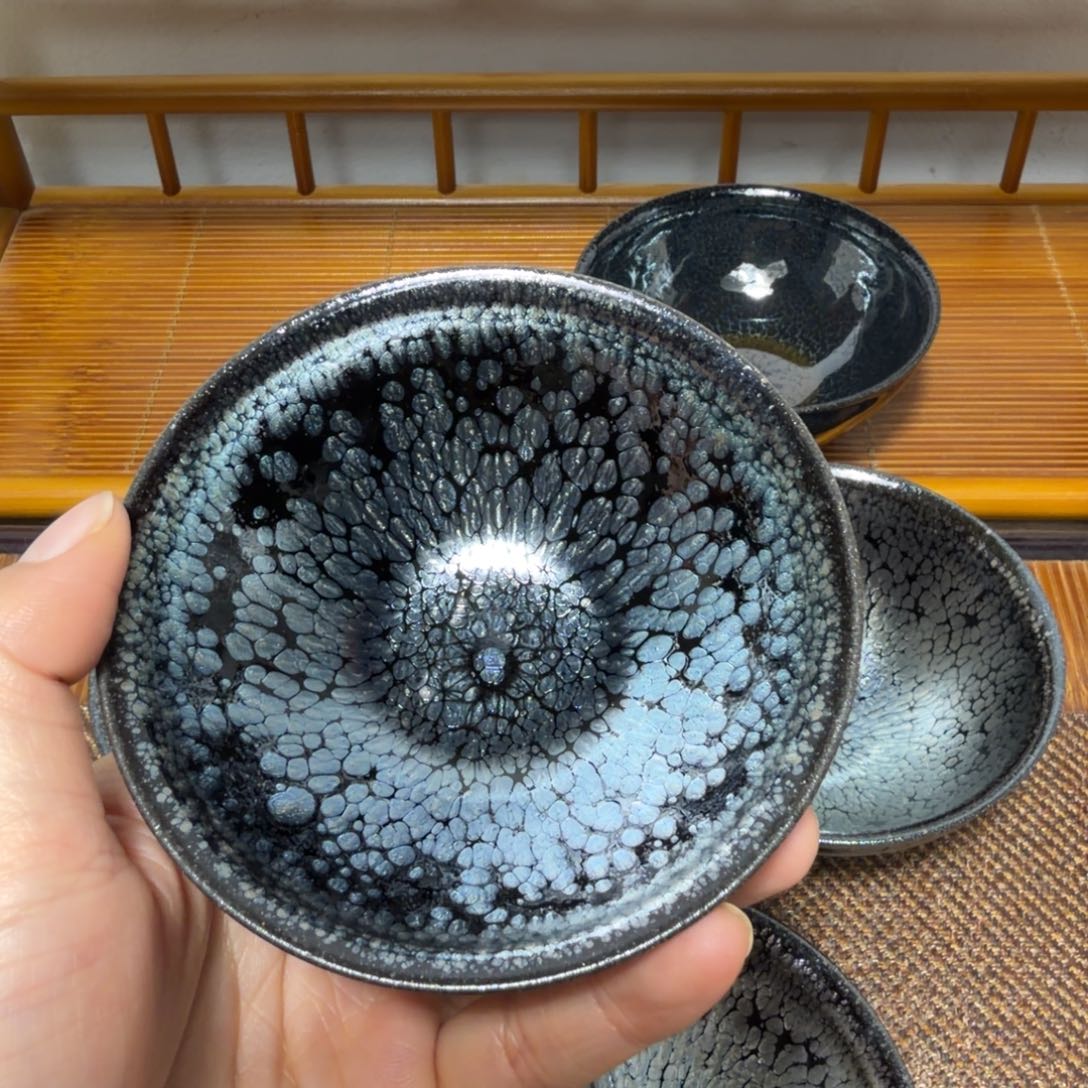 来***呀茶盏建盏手工制作主人杯茶杯的
