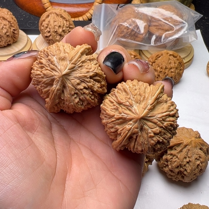 文玩核桃把件T****H137 全品 37