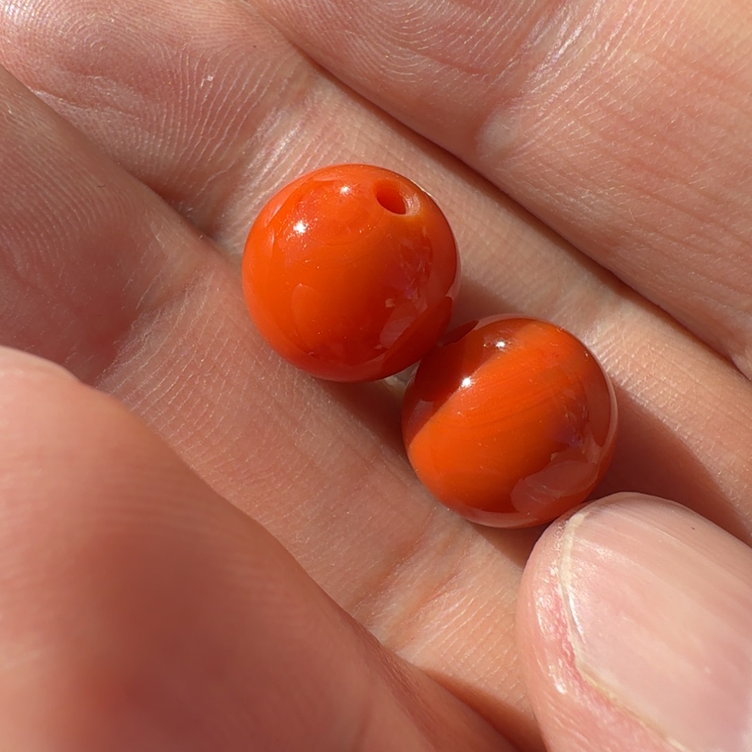 德***堂玛瑙/玉髓未镶嵌颈饰