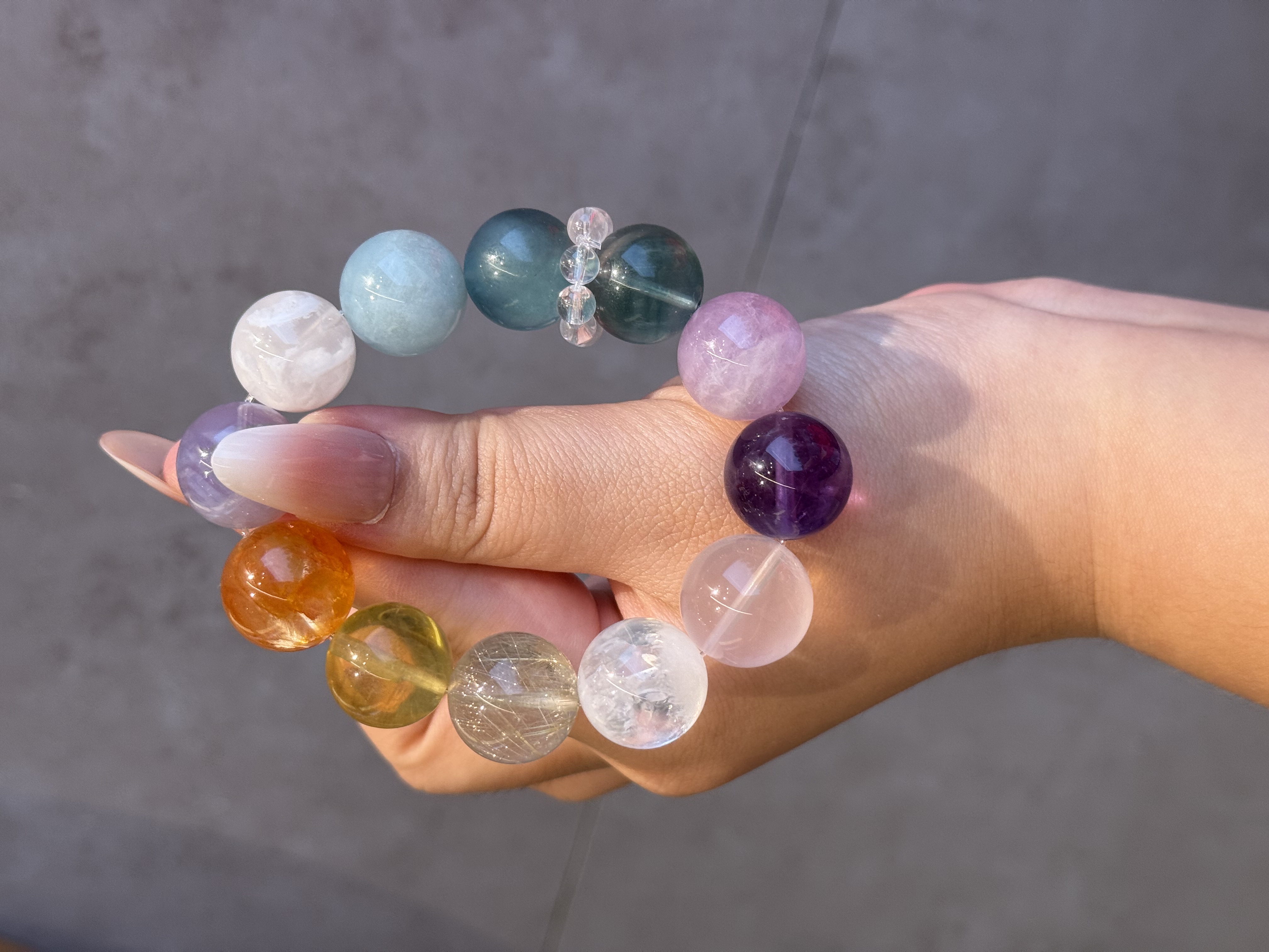 轻奢金发晶魔鬼蓝多宝设计款