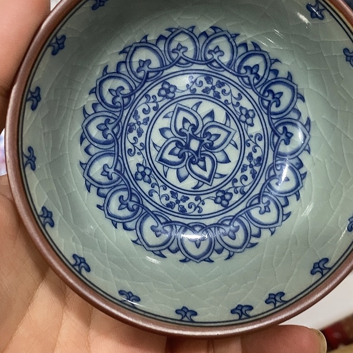 摆件景德镇陶瓷主人杯2344