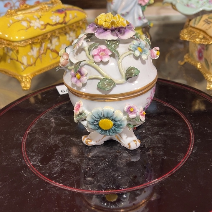 陶瓷手工艺描金高16厘米直径10.5厘米