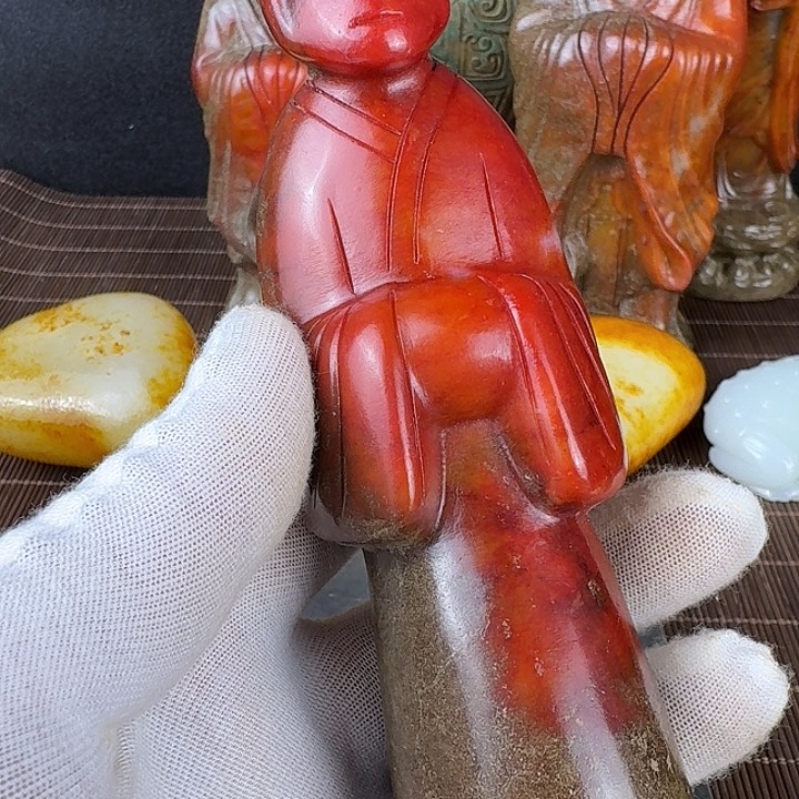 和田玉未镶嵌挂件瑶