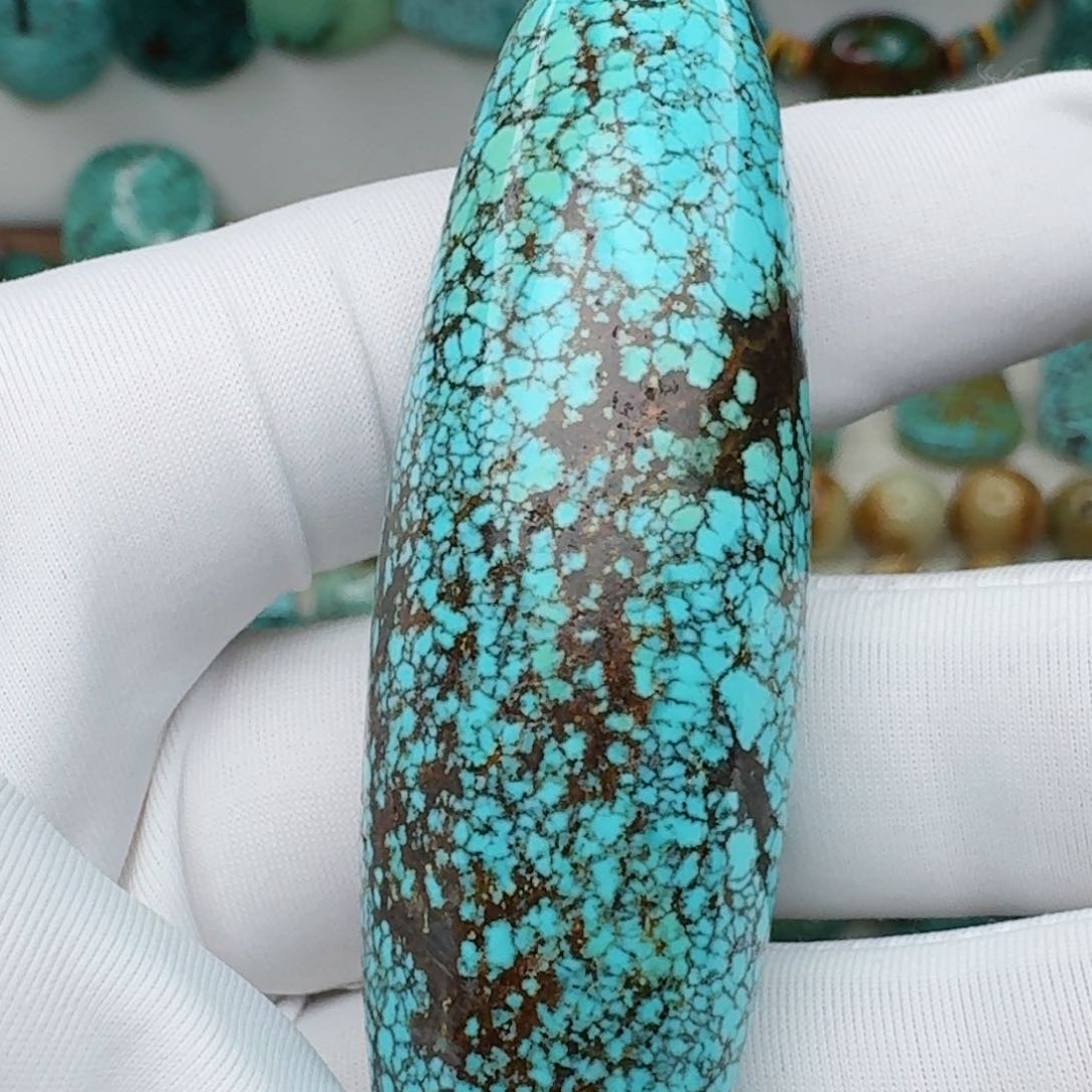 绿松石原矿绿松石合金身****钱