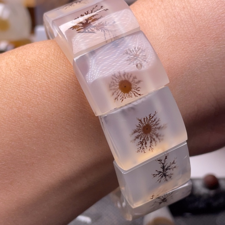 狼***子玛瑙/玉髓未镶嵌吊坠(不含链)