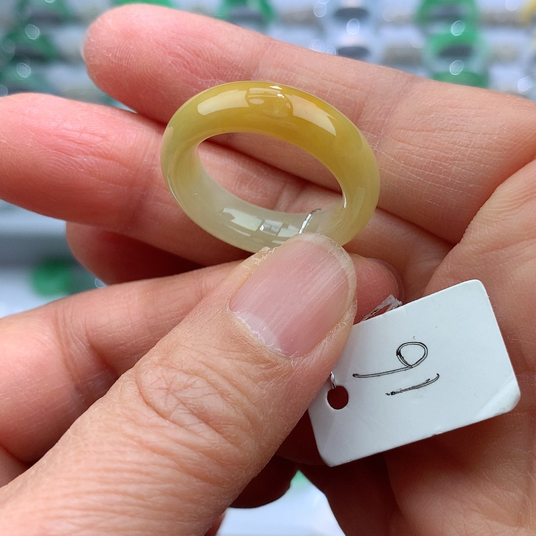 翡翠戒指未镶嵌16号