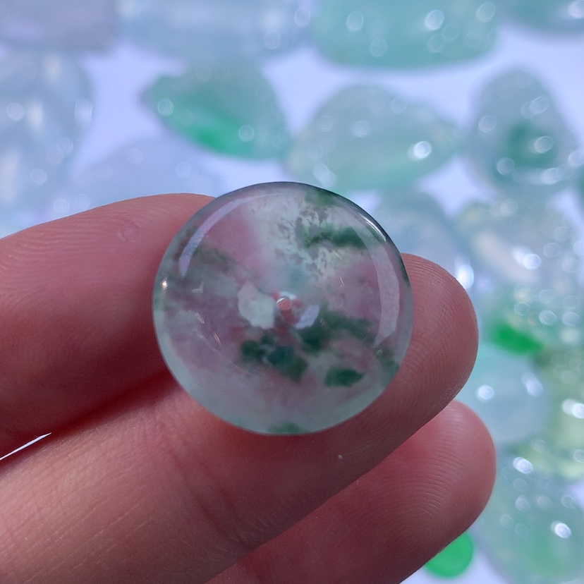 【闪购商品】翡翠颈饰未镶嵌卯*缅甸A货翡翠