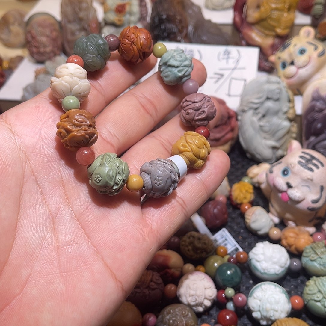 未镶嵌手串石英质玉