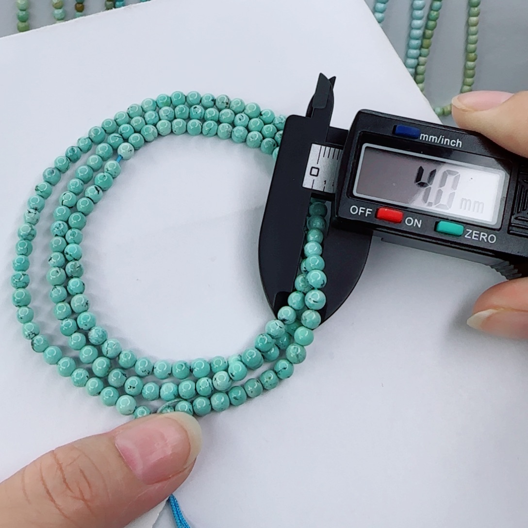 绿松石未镶嵌颈饰