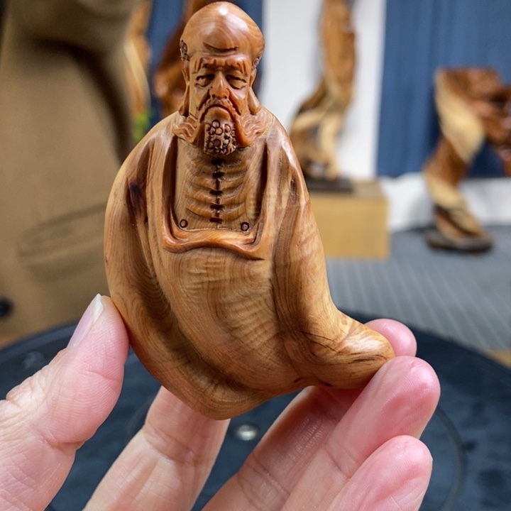 柏木（崖柏）手把件