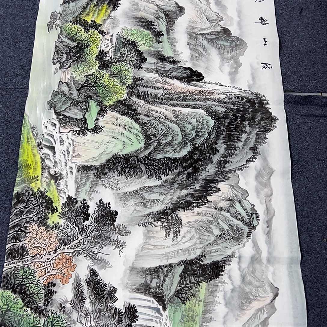 国画事事顺心如意万事如意