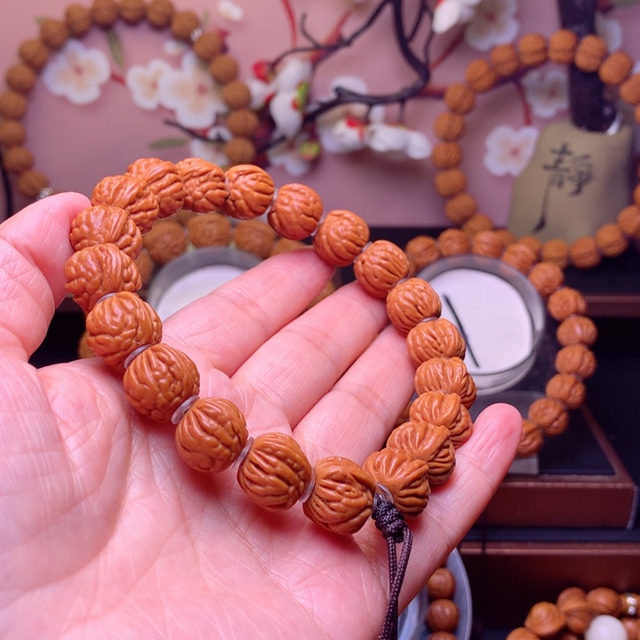 桃核手串龙纹桃核2