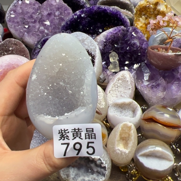 未镶嵌大型摆件（非配饰）紫晶795