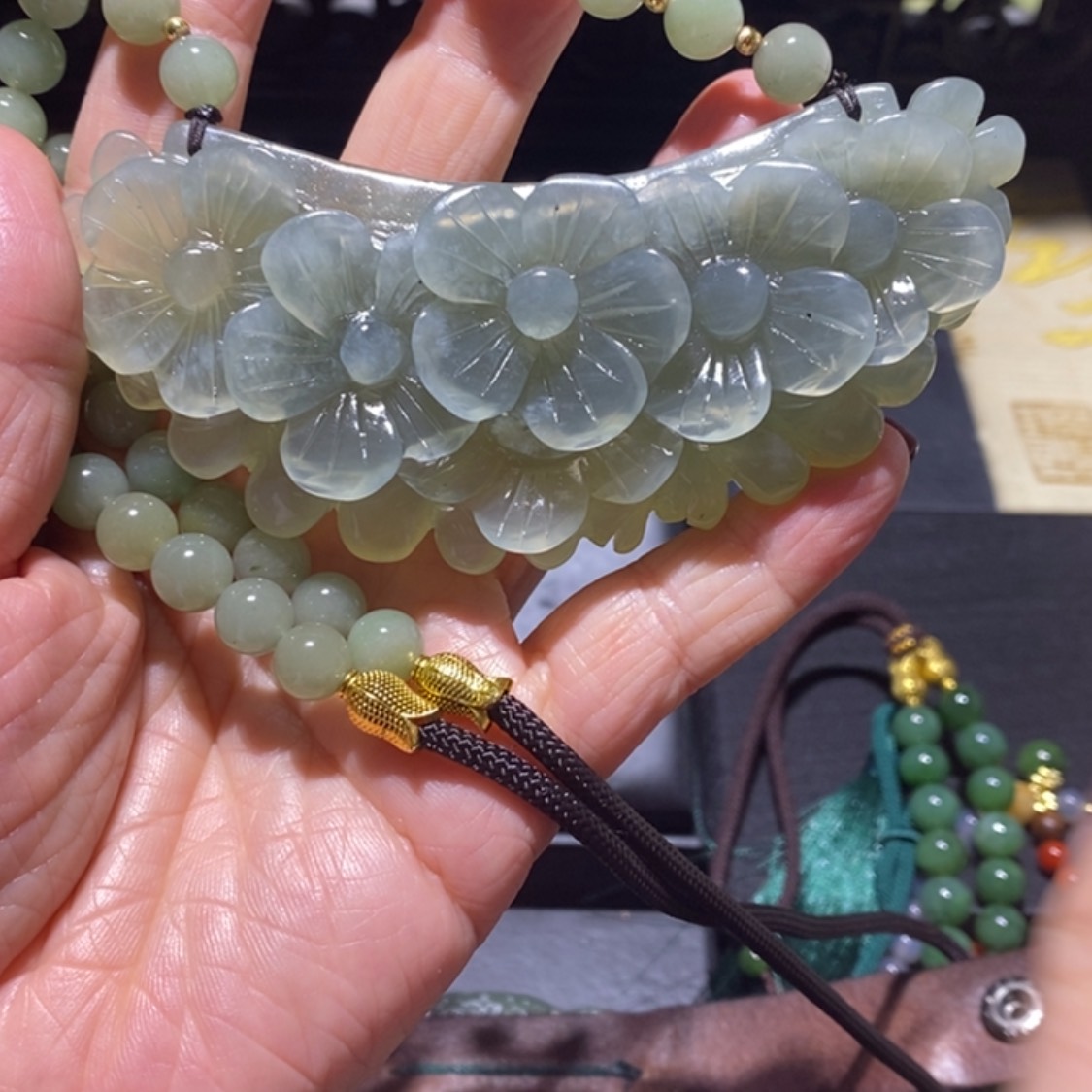 【闪购商品】和田玉毛衣链未镶嵌