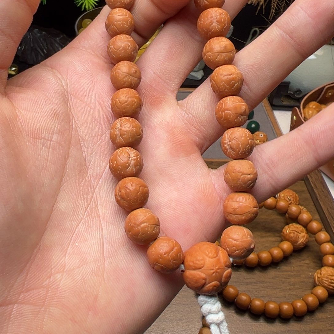 猴头核桃吊坠猴头雕刻凤眼