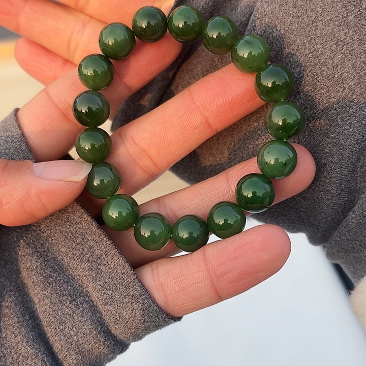 未镶嵌手串和田玉（碧玉）