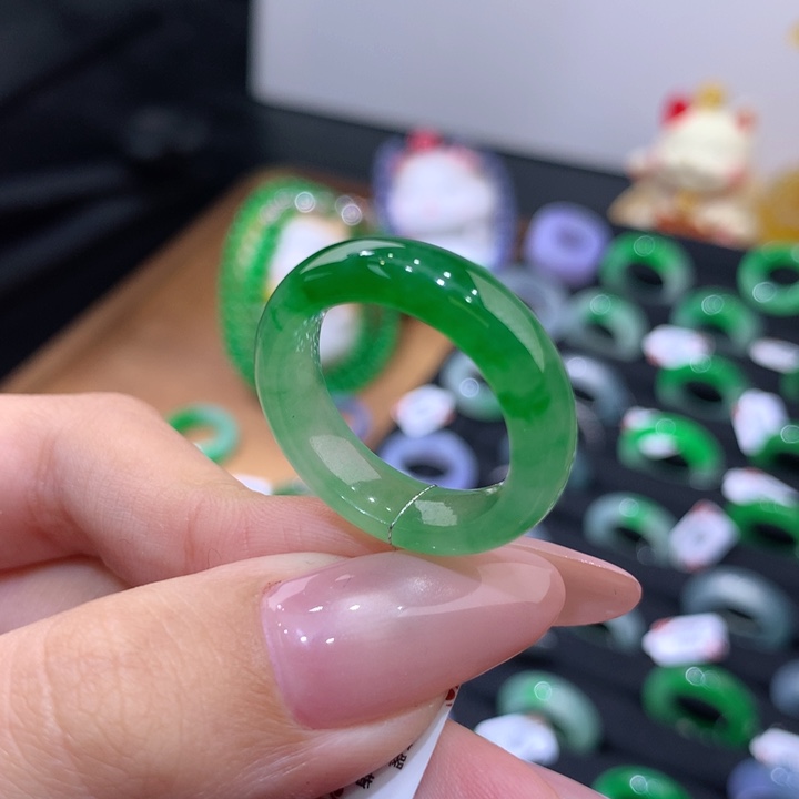 未镶嵌戒指翡翠18-19