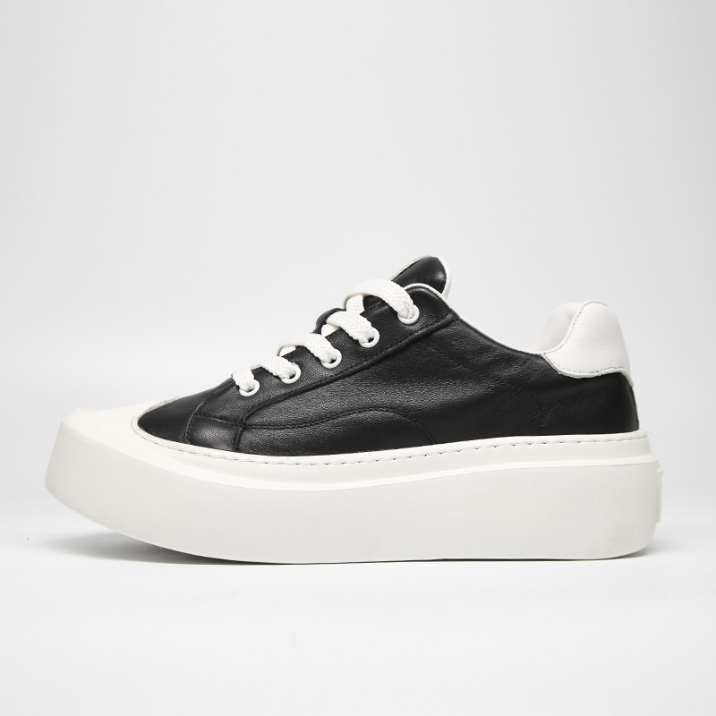 88016-秋冬新款百搭头层牛皮潮流潮鞋时尚男鞋休闲鞋