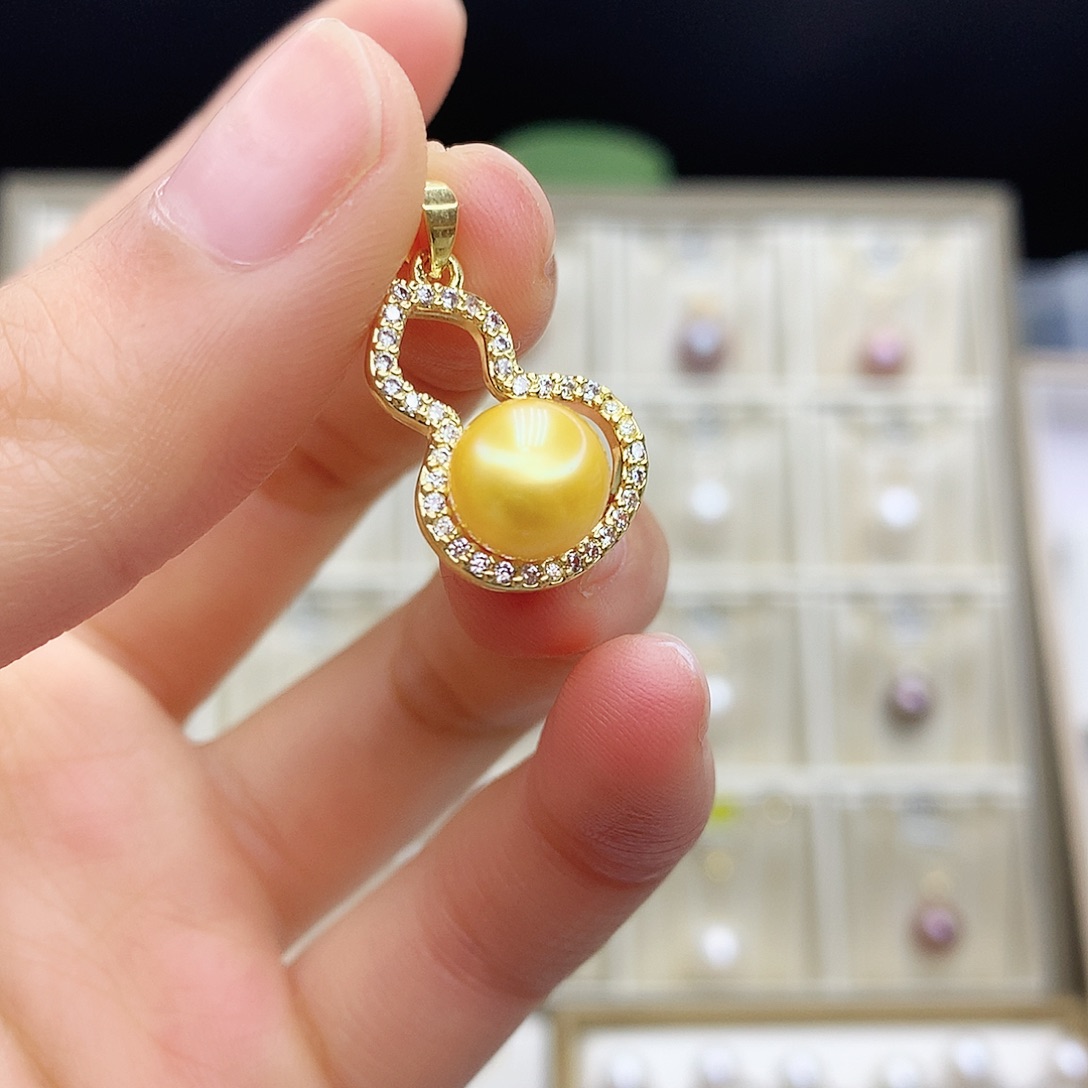 淡水珍珠颈饰合金