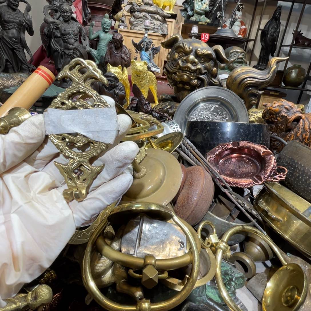 大阪回流铜器摆件