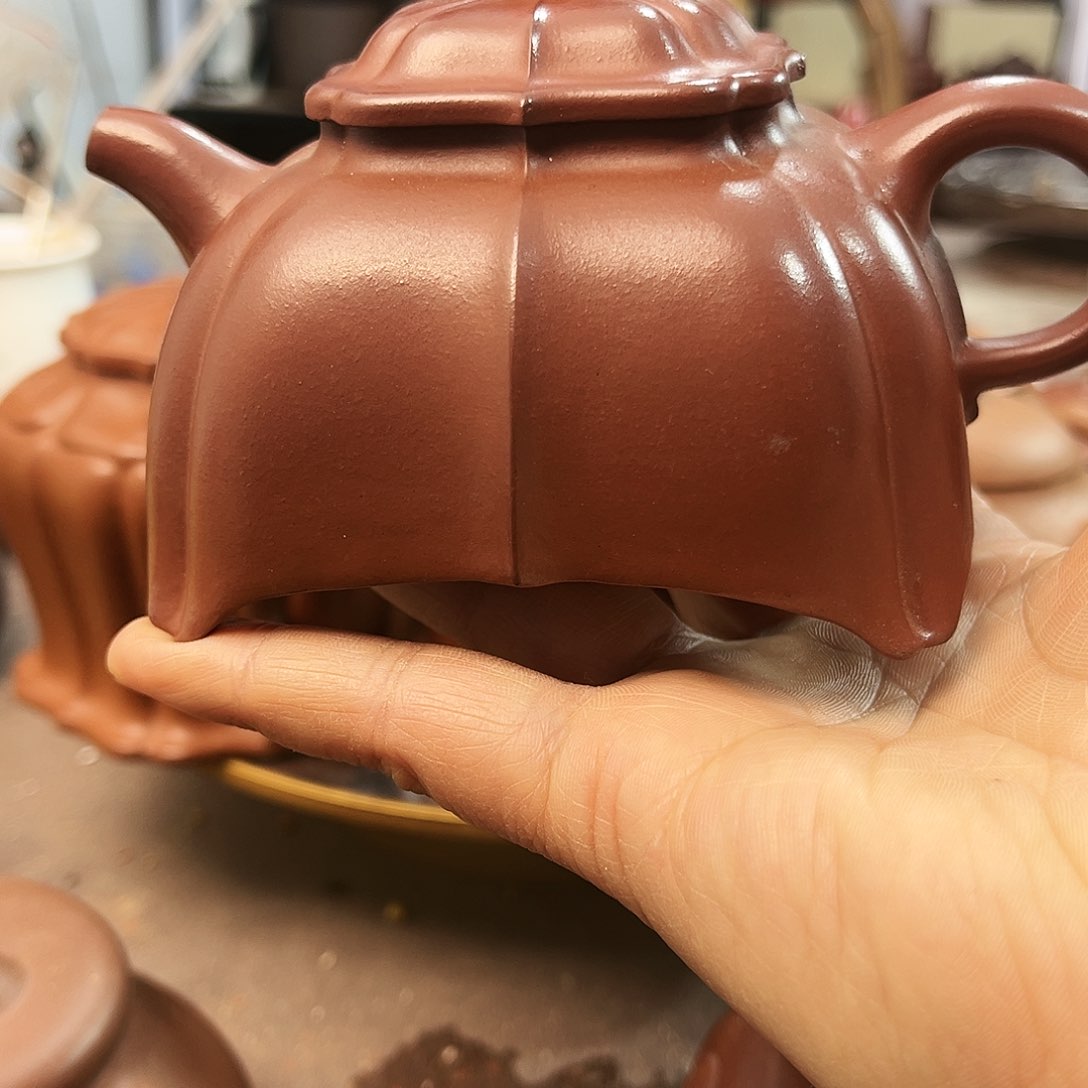 紫砂茶壶全手工制作