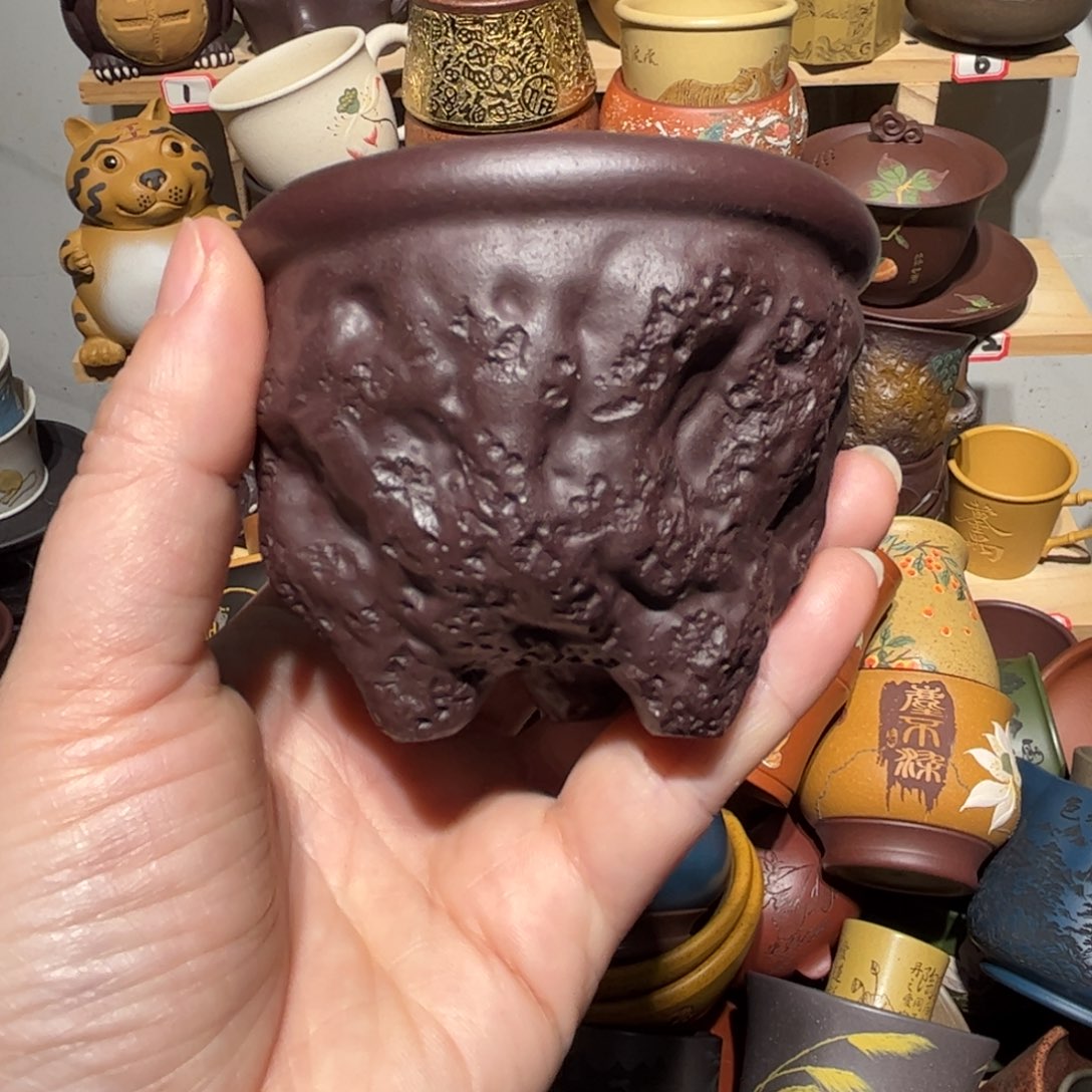 紫砂茶杯宜兴紫砂主人杯