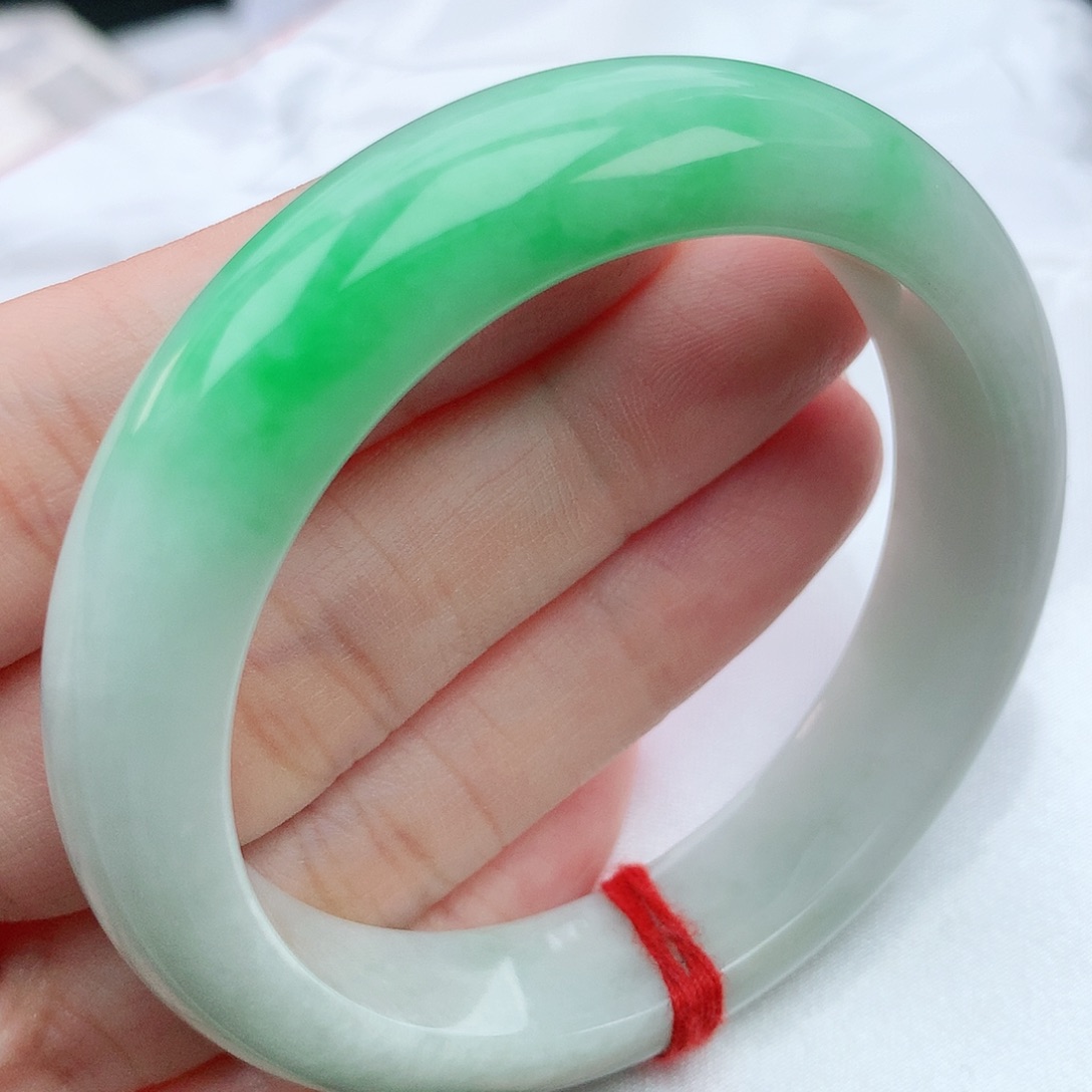 翡翠手镯未镶嵌51圈口882506