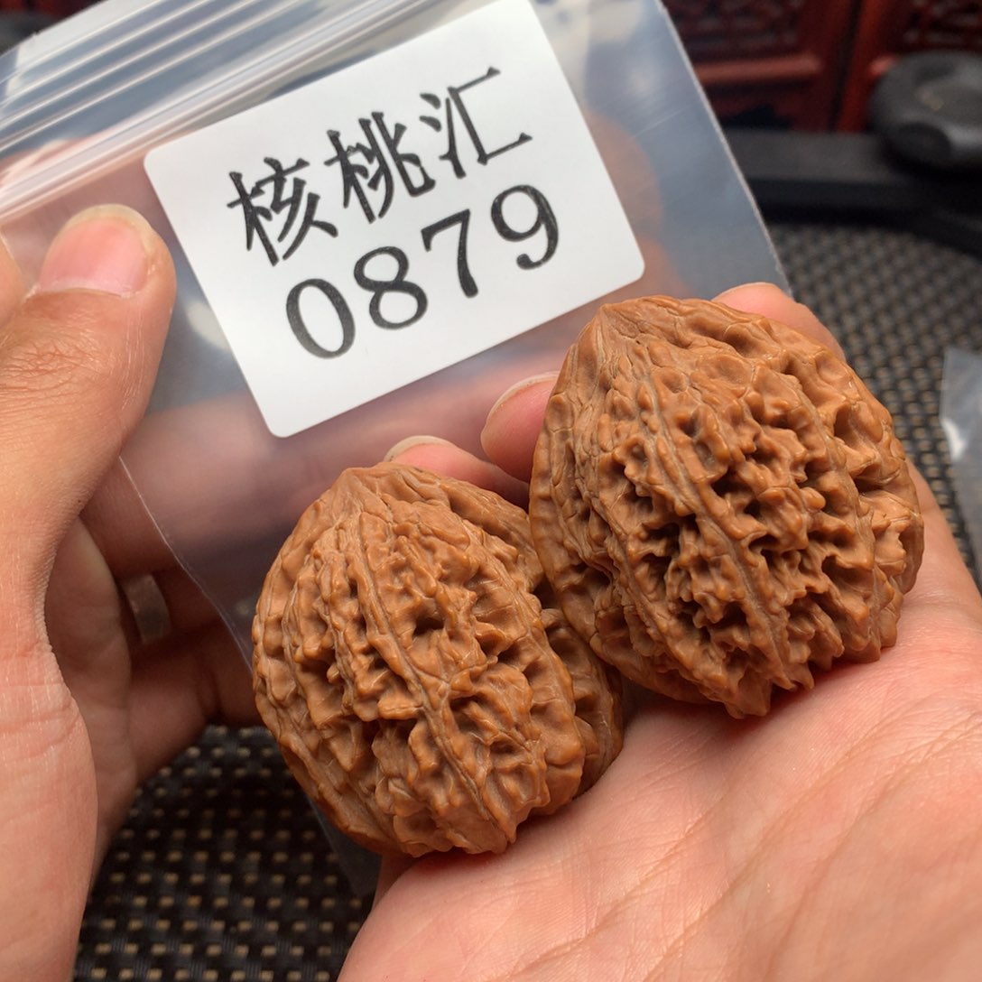 文玩核桃吊坠滨*玉麒麟41