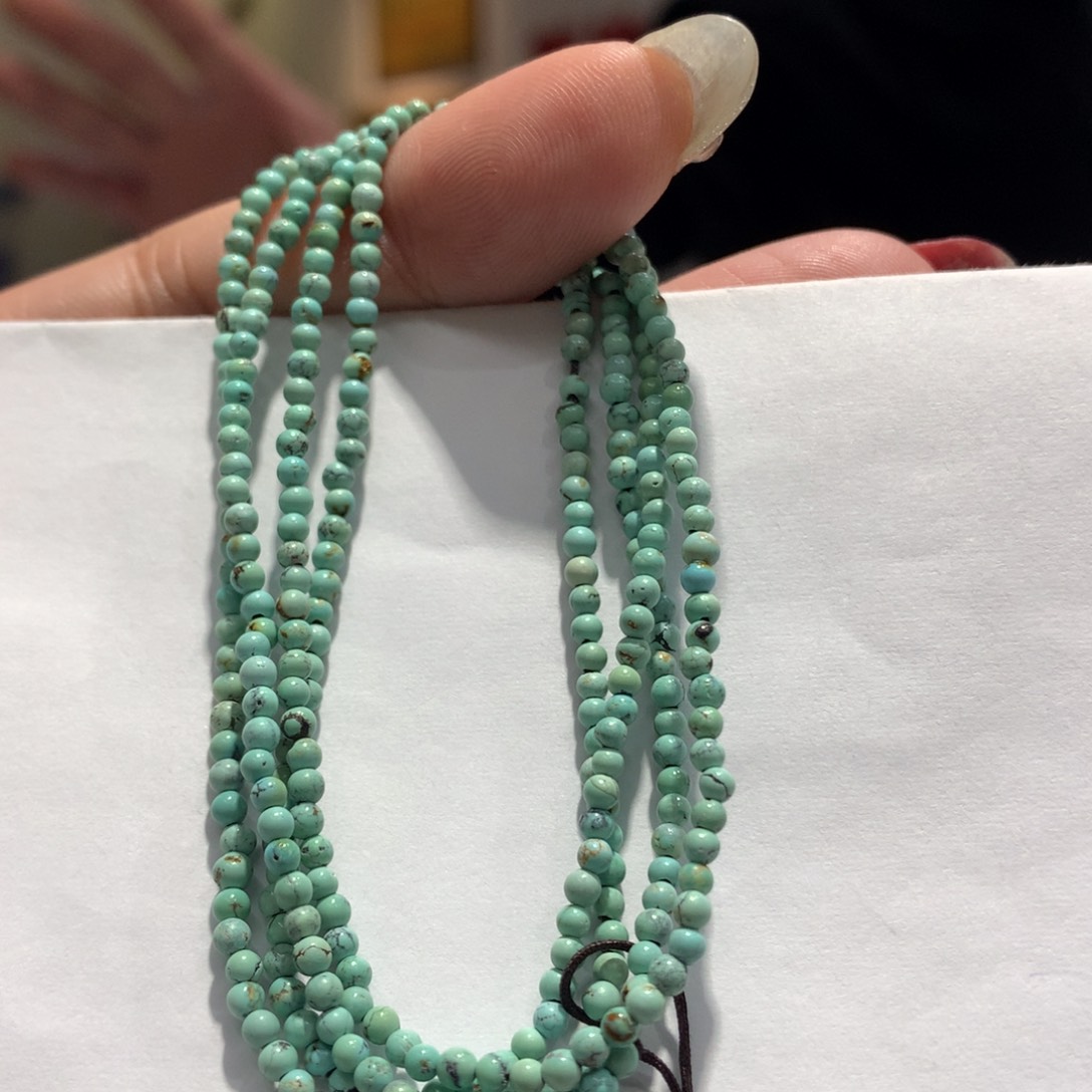 绿松石长链未镶嵌