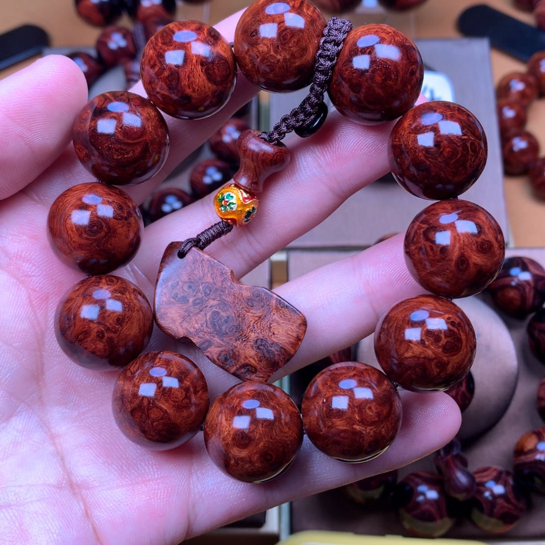 黄花梨/降香黄檀黄花梨手串2.0