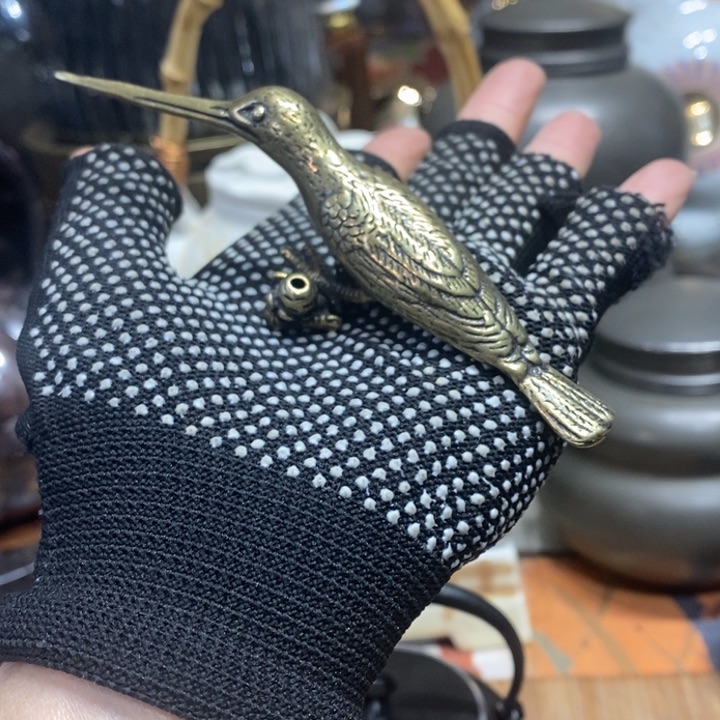 蜜安罐瓷香炉锡茶则