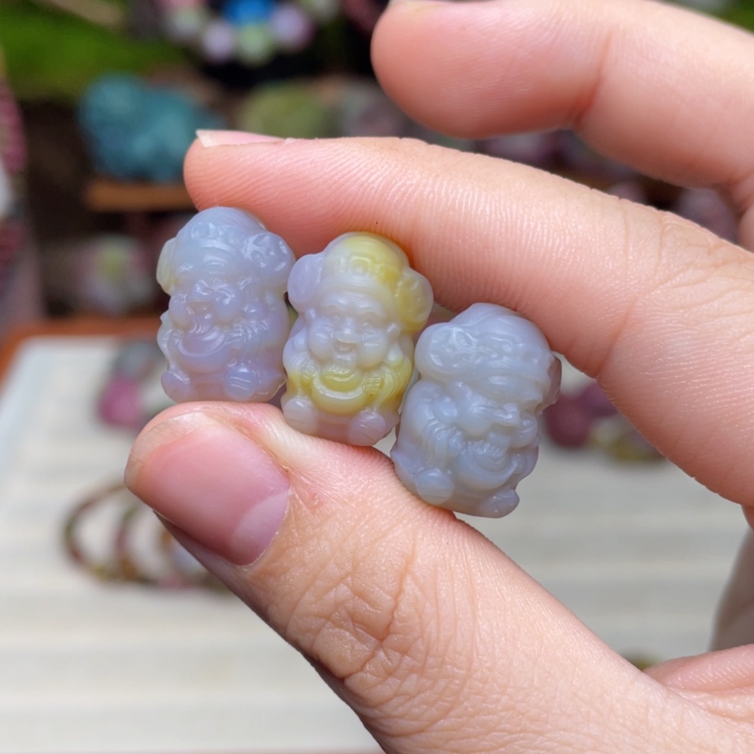 玛瑙/玉髓珠宝半成品未镶嵌盐源玛瑙打包