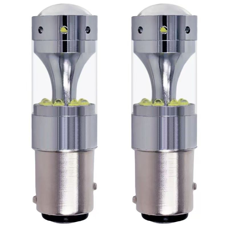 10汽车车尾灯led车载USB接口七彩渐变爆闪防追尾灯专用