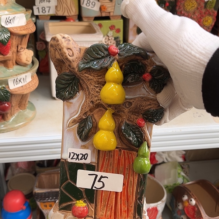 粗陶材质多肉花盆