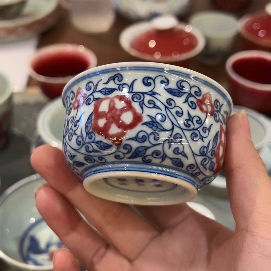 微瑕臻玉古坊釉里红