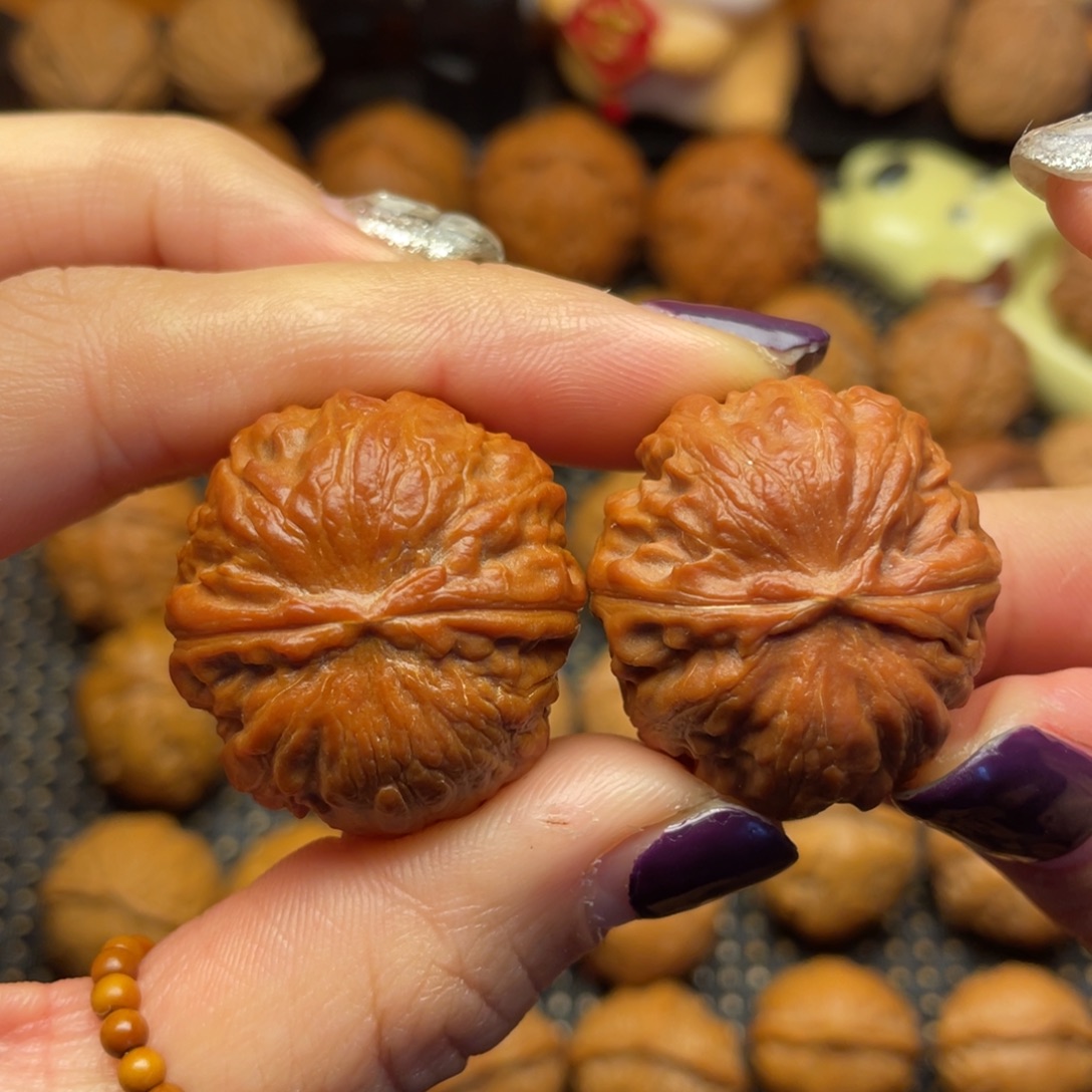 吊坠文玩核桃31✖️28全品闷尖小磨盘00017