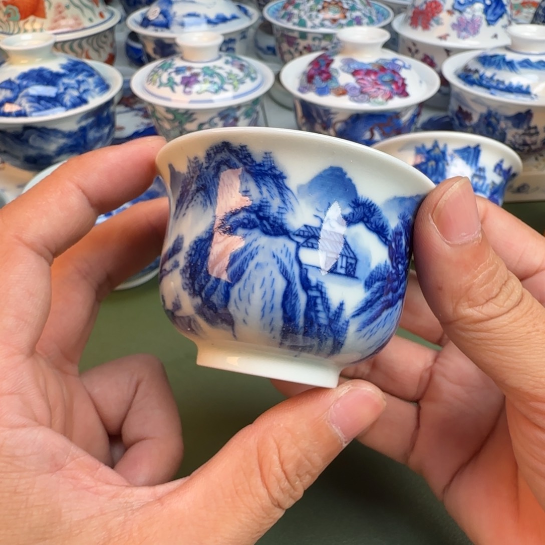 纯手工纯手绘茶具256