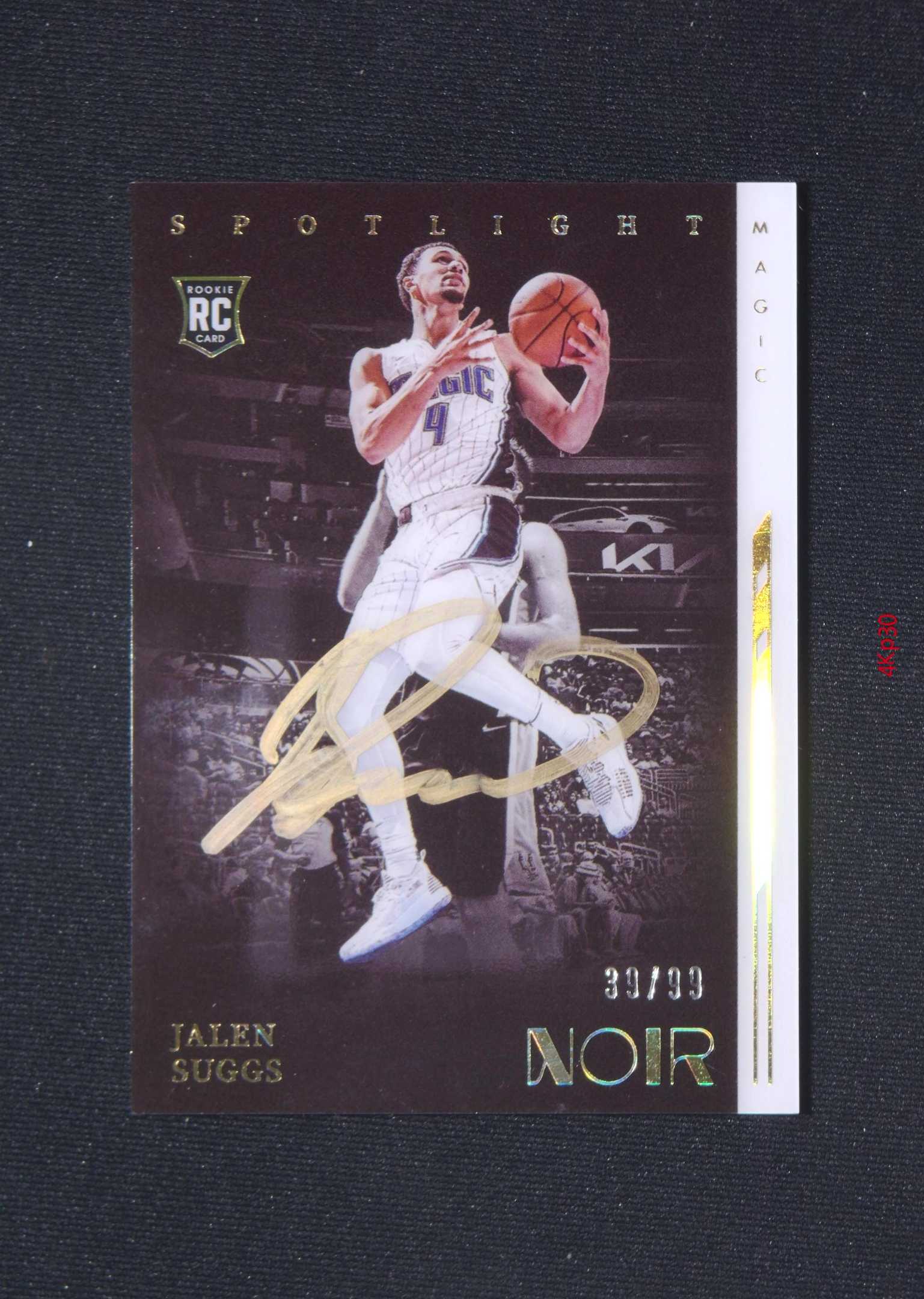 【直播开价】萨格斯 聚光灯 新秀帕尼尼NBA国宝手提亲笔签名球星卡 