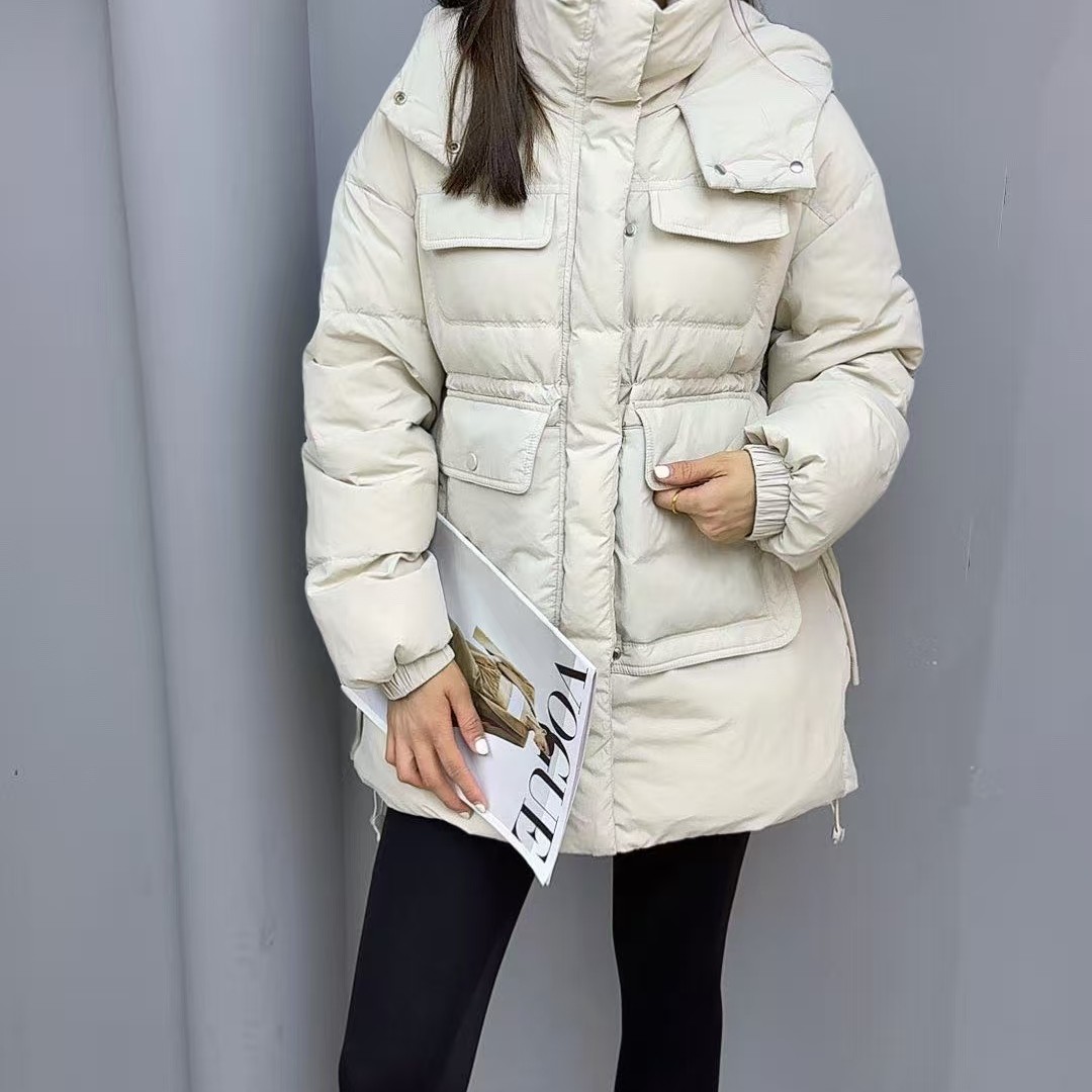 新款时尚中长款连帽。