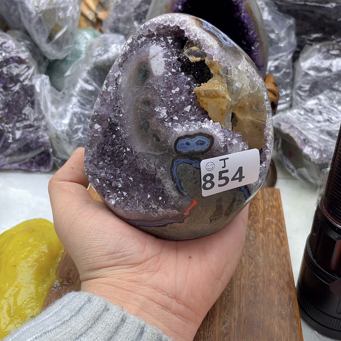 紫晶大型摆件（非配饰）未镶嵌