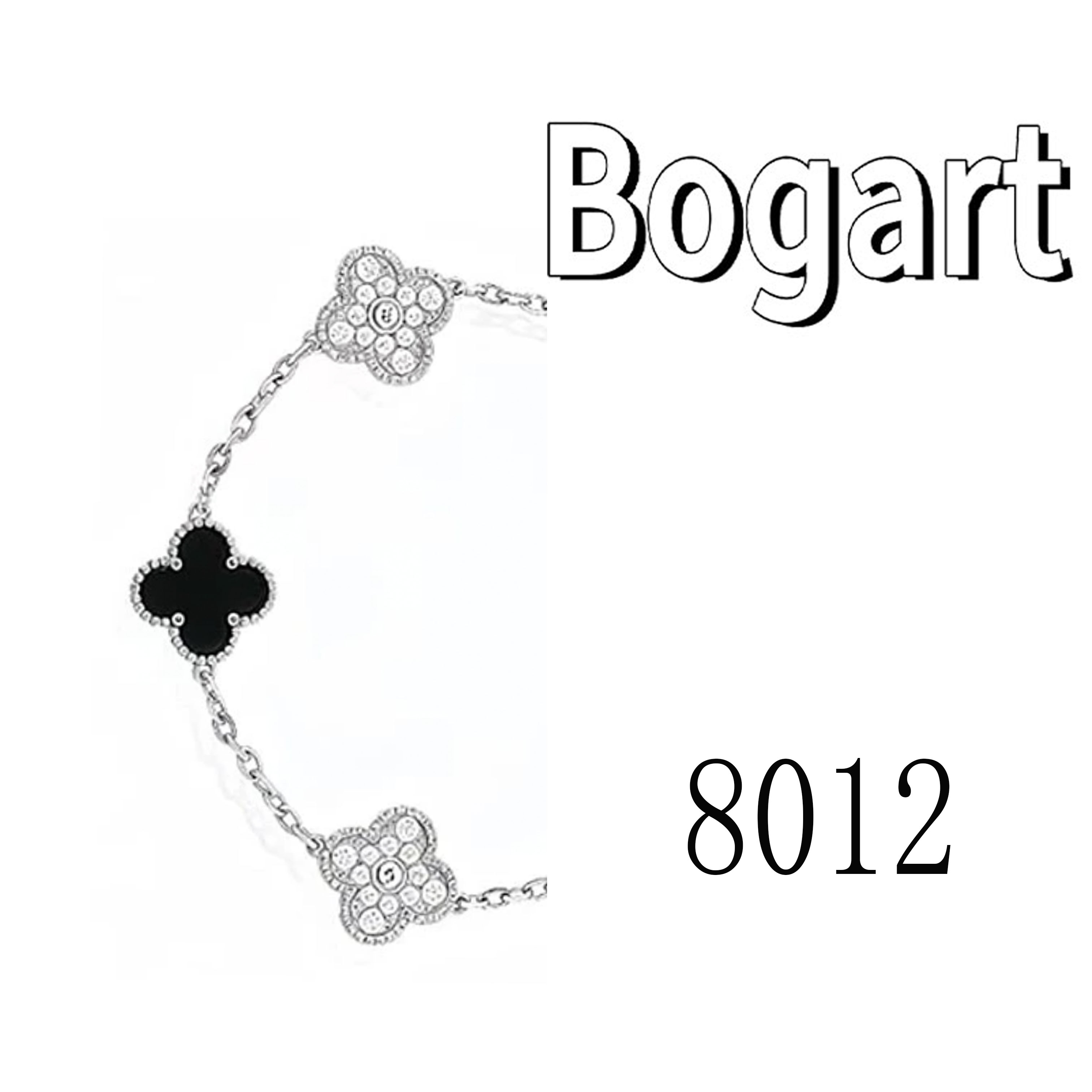 合金手链 8012 五花熊猫  手链【镀K金】高档轻奢气质款